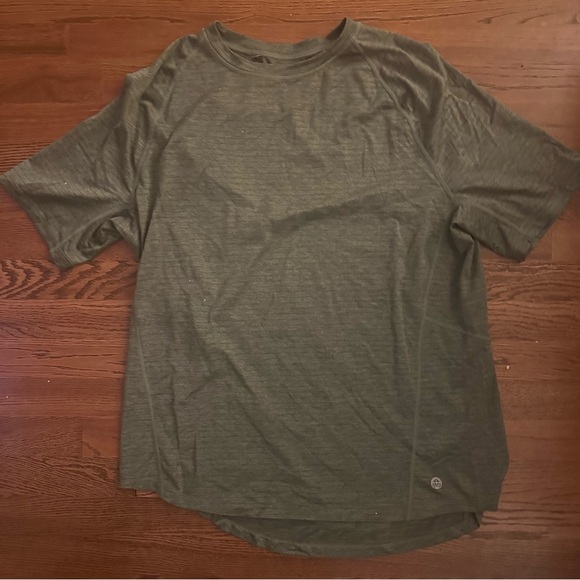 Olive Green Men's Shirt - Picture 1 of 3